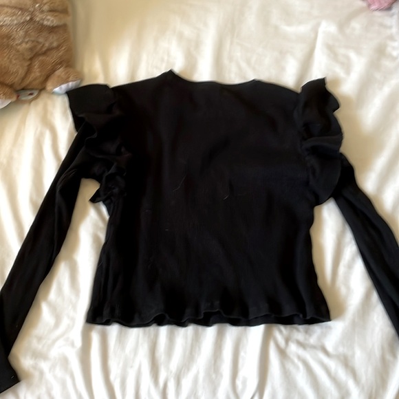 cute Zara black kids top (10-12) - Picture 3 of 3